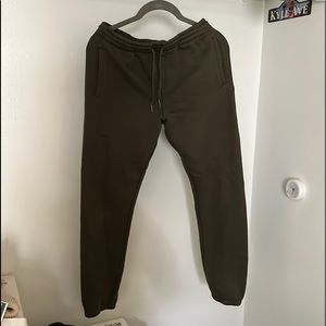 Green Vans Sweatpants